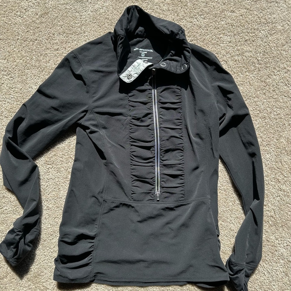 Brooks Black Women's Sweatshirt